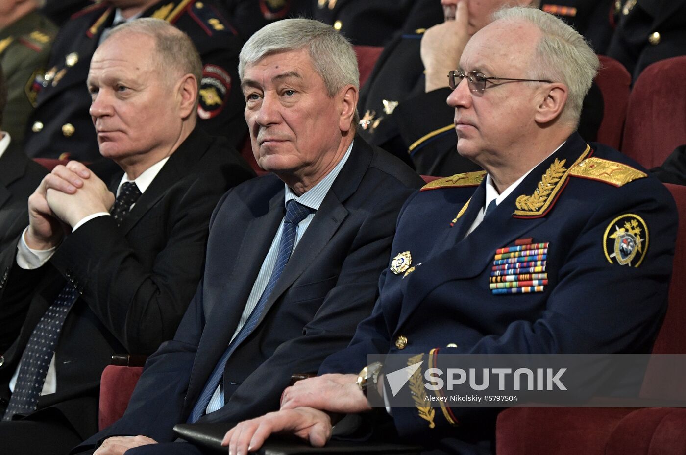 President Vladimir Putin attends meeting of Interior Ministry Board