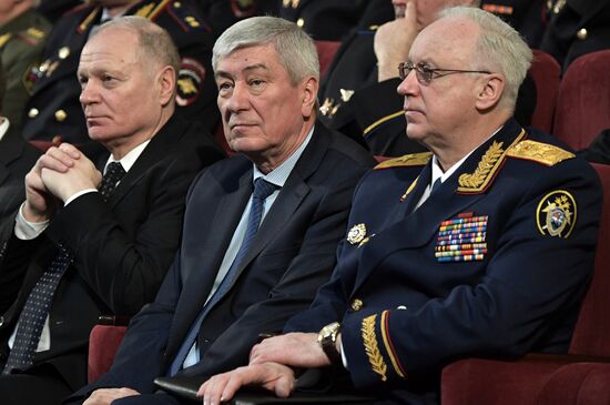 President Vladimir Putin attends meeting of Interior Ministry Board