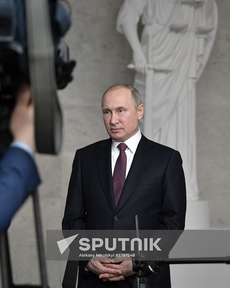 President Vladimir Putin attends meeting of Interior Ministry Board