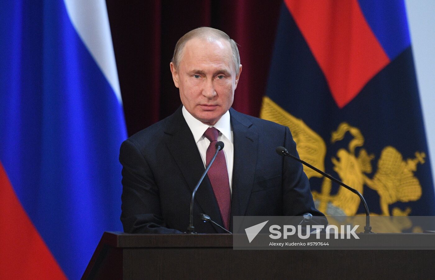 Russia Putin Interior Ministry Meeting