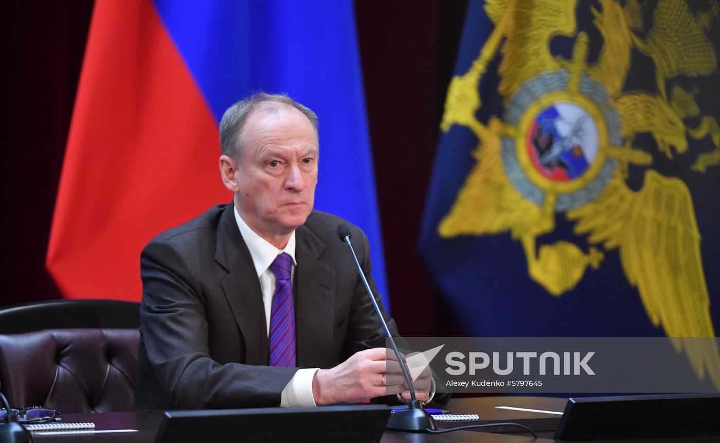 Russia Putin Interior Ministry Meeting