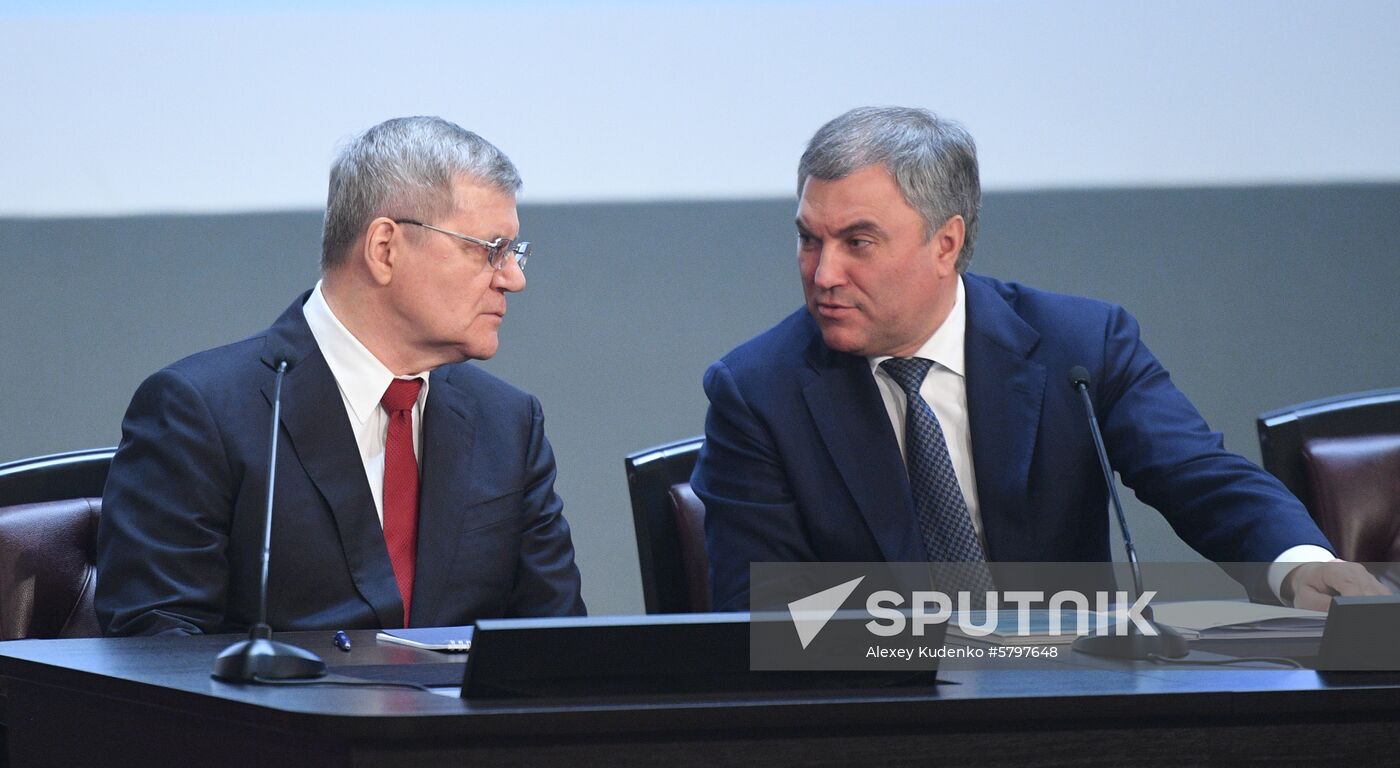 Russia Putin Interior Ministry Meeting