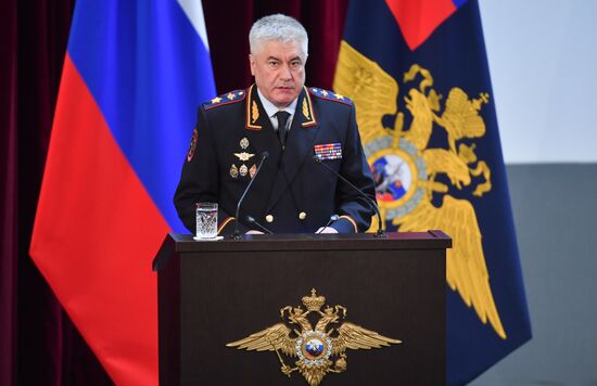 Russia Putin Interior Ministry Meeting