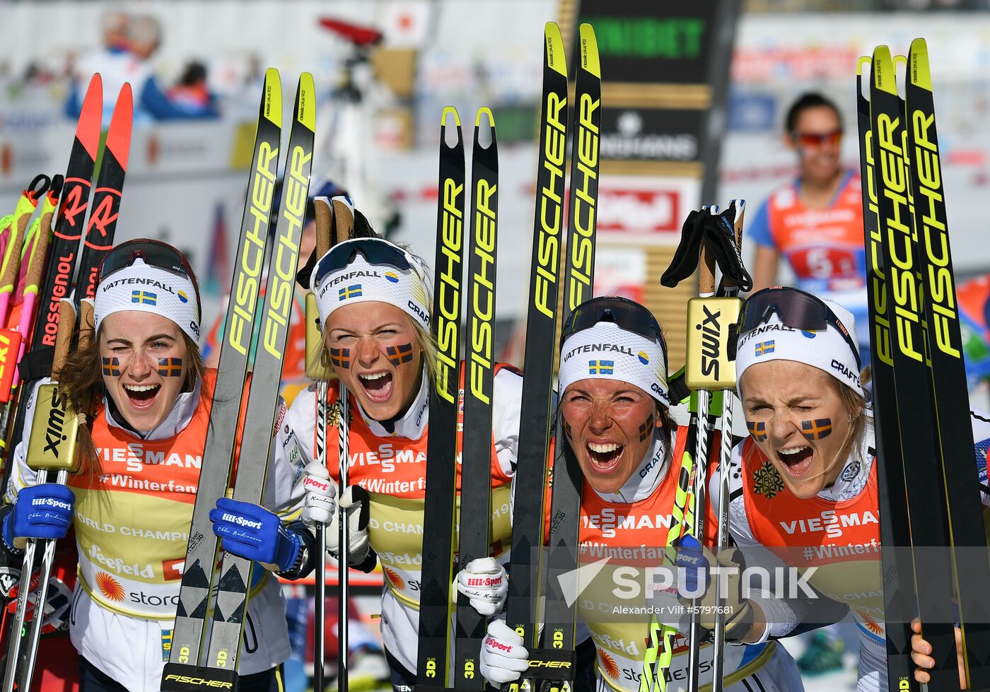 Austria Ski Worlds Relay Women