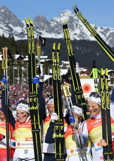 Austria Ski Worlds Relay Women