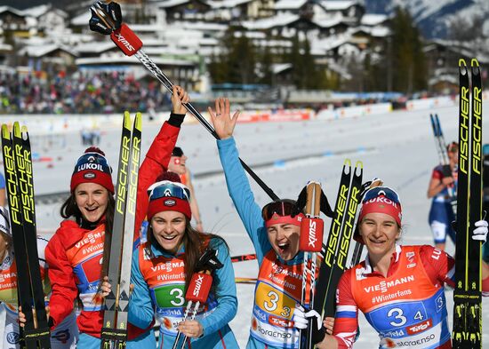 Austria Ski Worlds Relay Women