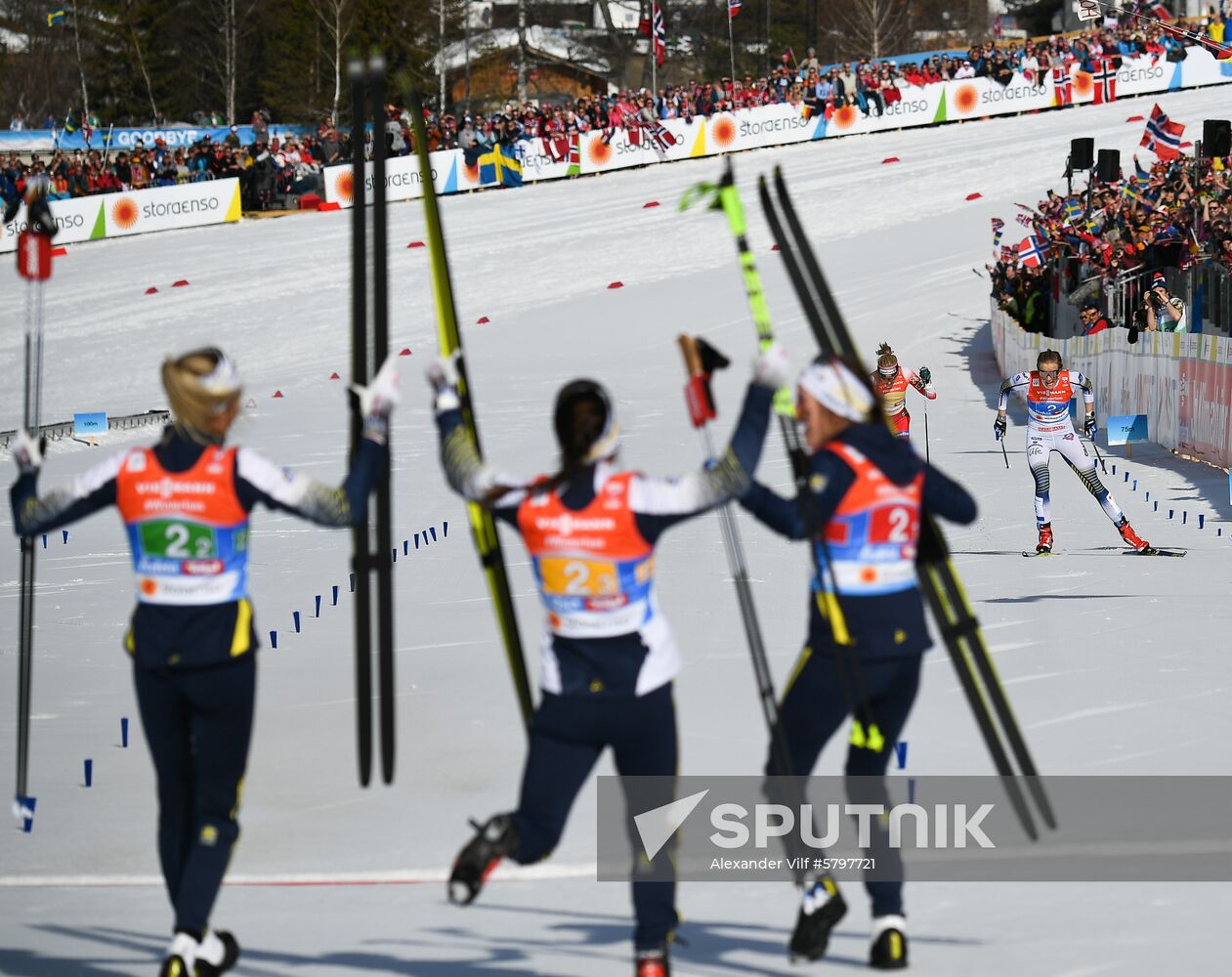 Austria Ski Worlds Relay Women