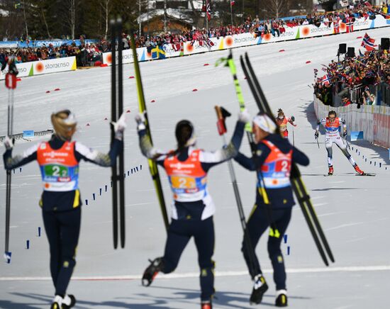 Austria Ski Worlds Relay Women