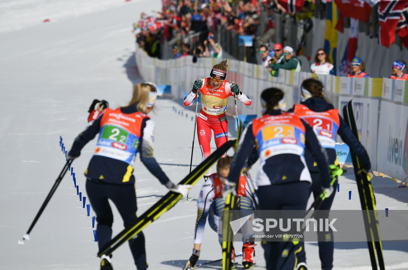 Austria Ski Worlds Relay Women