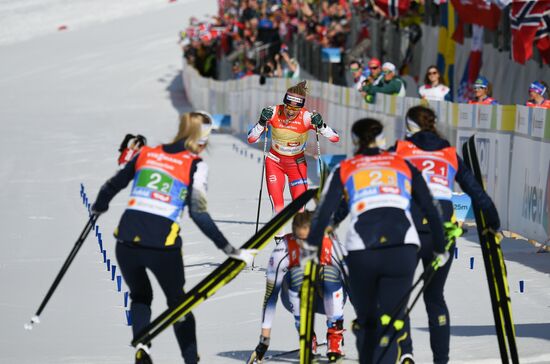 Austria Ski Worlds Relay Women