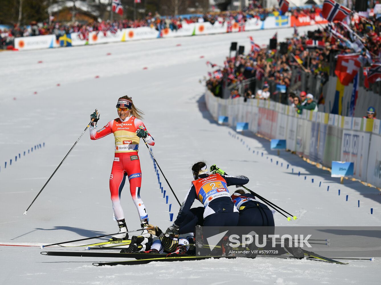 Austria Ski Worlds Relay Women