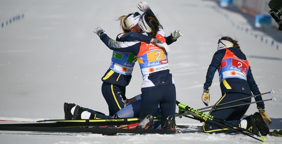 Austria Ski Worlds Relay Women