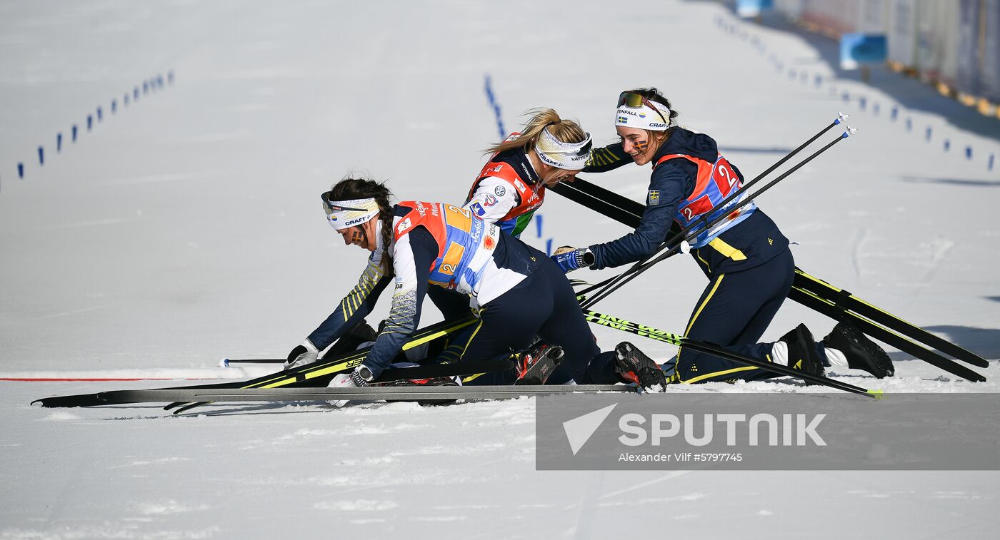 Austria Ski Worlds Relay Women