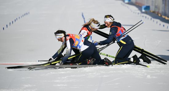 Austria Ski Worlds Relay Women