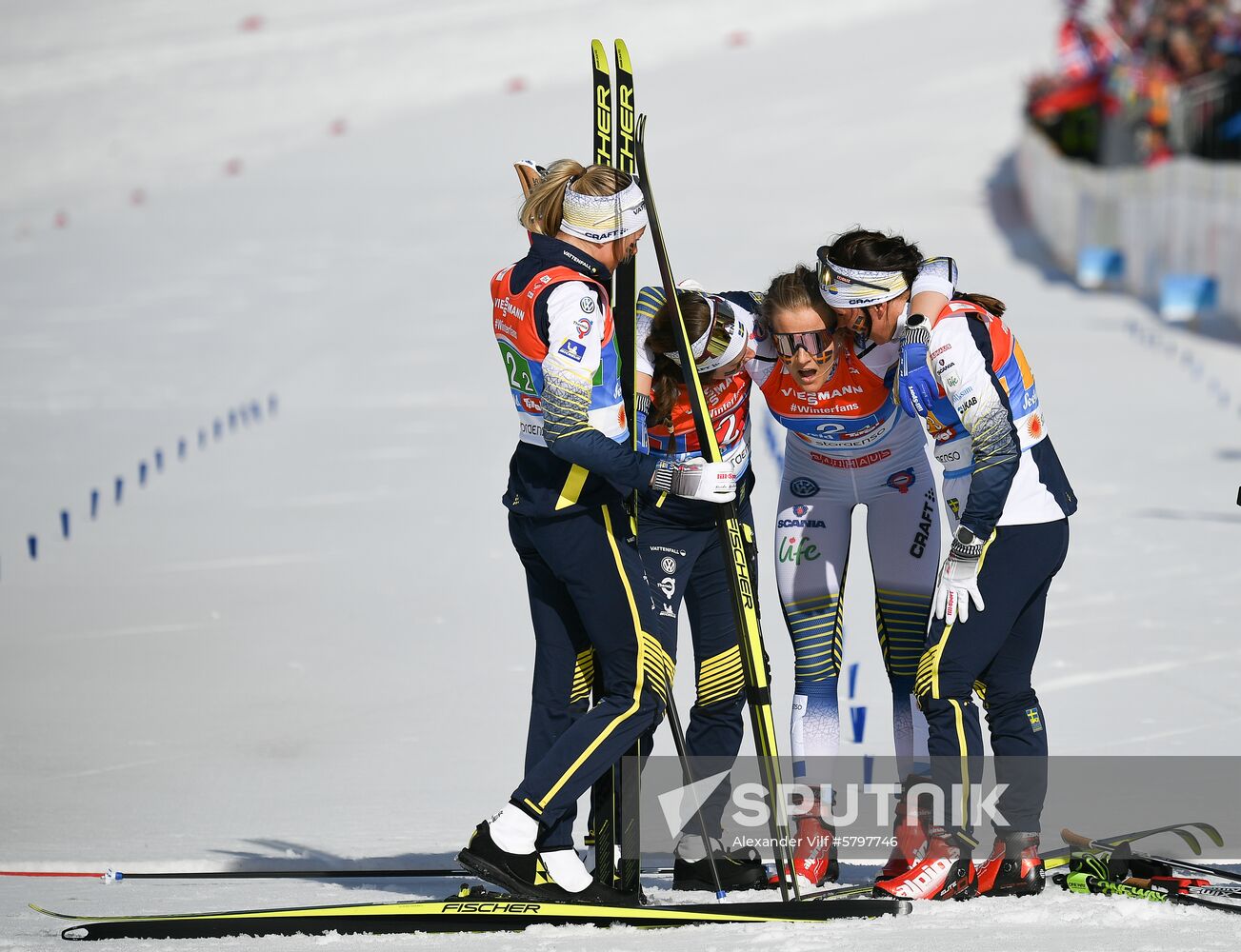 Austria Ski Worlds Relay Women