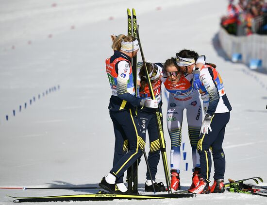 Austria Ski Worlds Relay Women