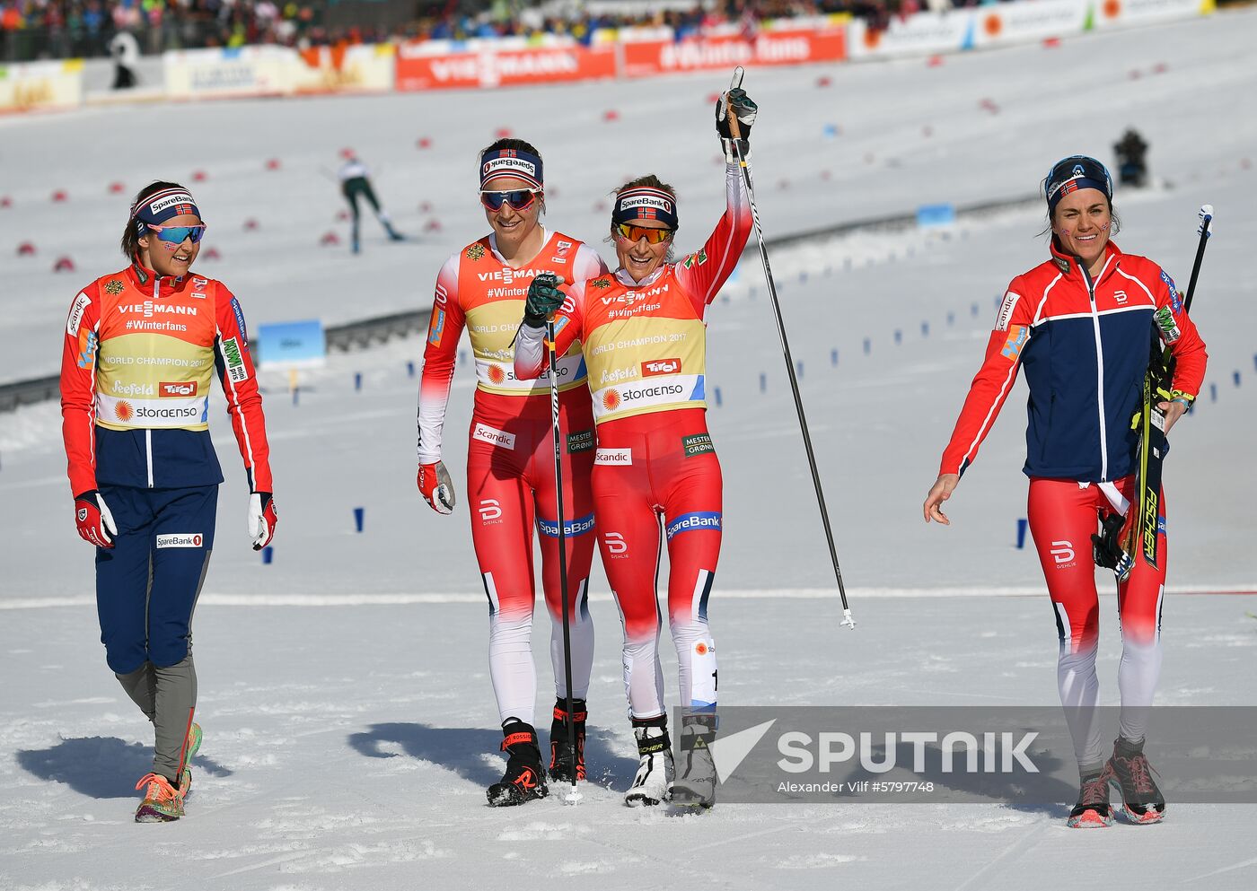 Austria Ski Worlds Relay Women