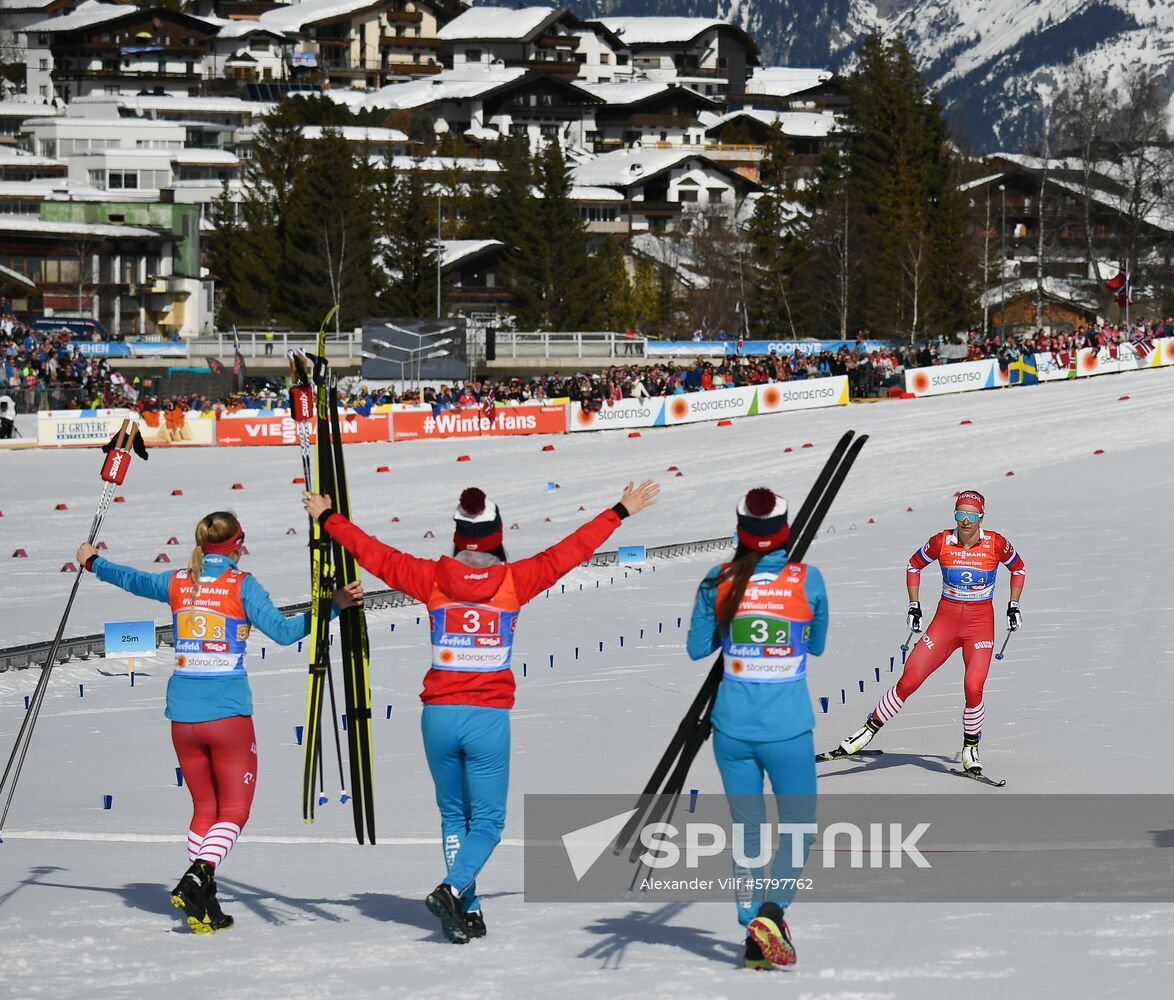 Austria Ski Worlds Relay Women