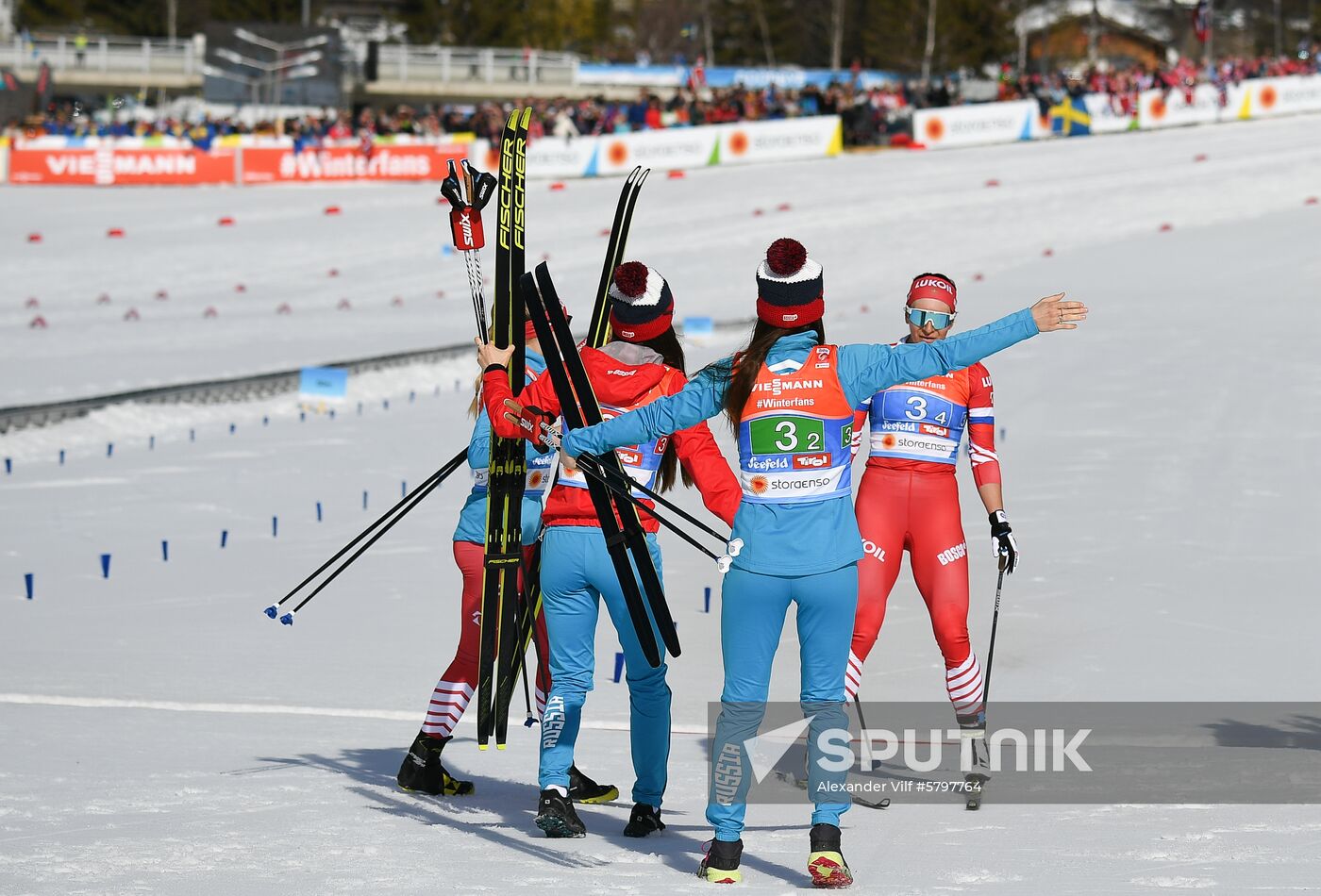 Austria Ski Worlds Relay Women