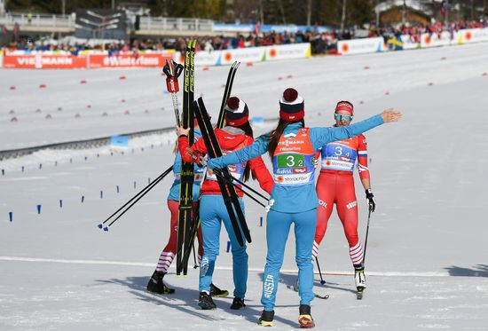 Austria Ski Worlds Relay Women