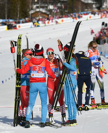 Austria Ski Worlds Relay Women