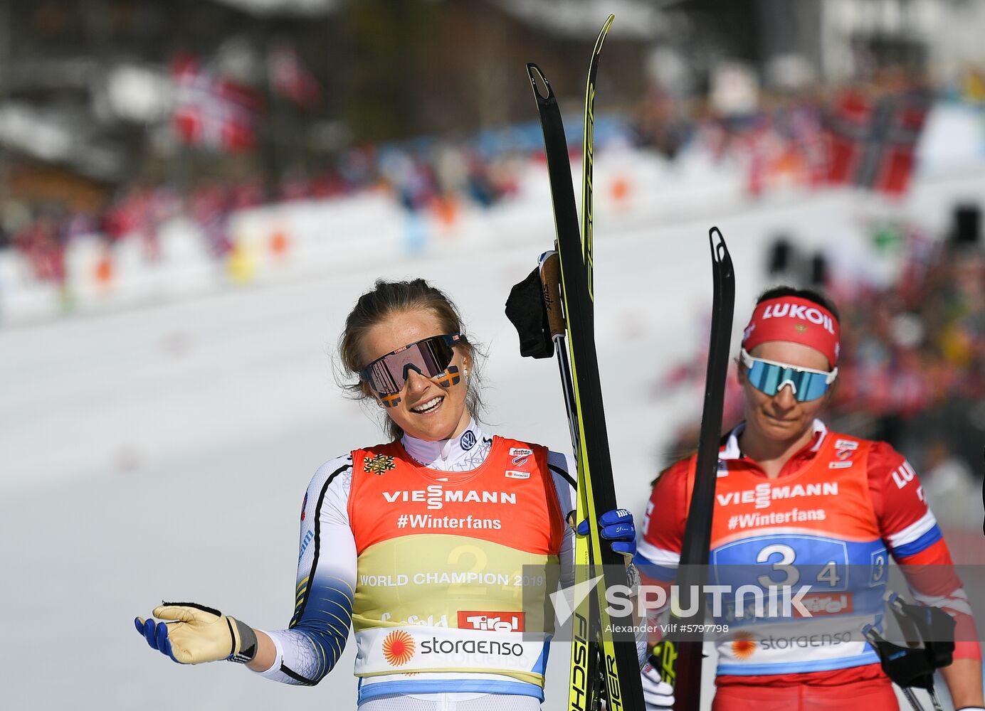 Austria Ski Worlds Relay Women