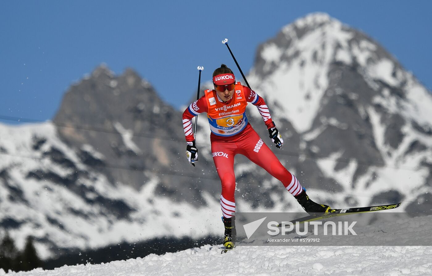 Austria Ski Worlds Relay Women