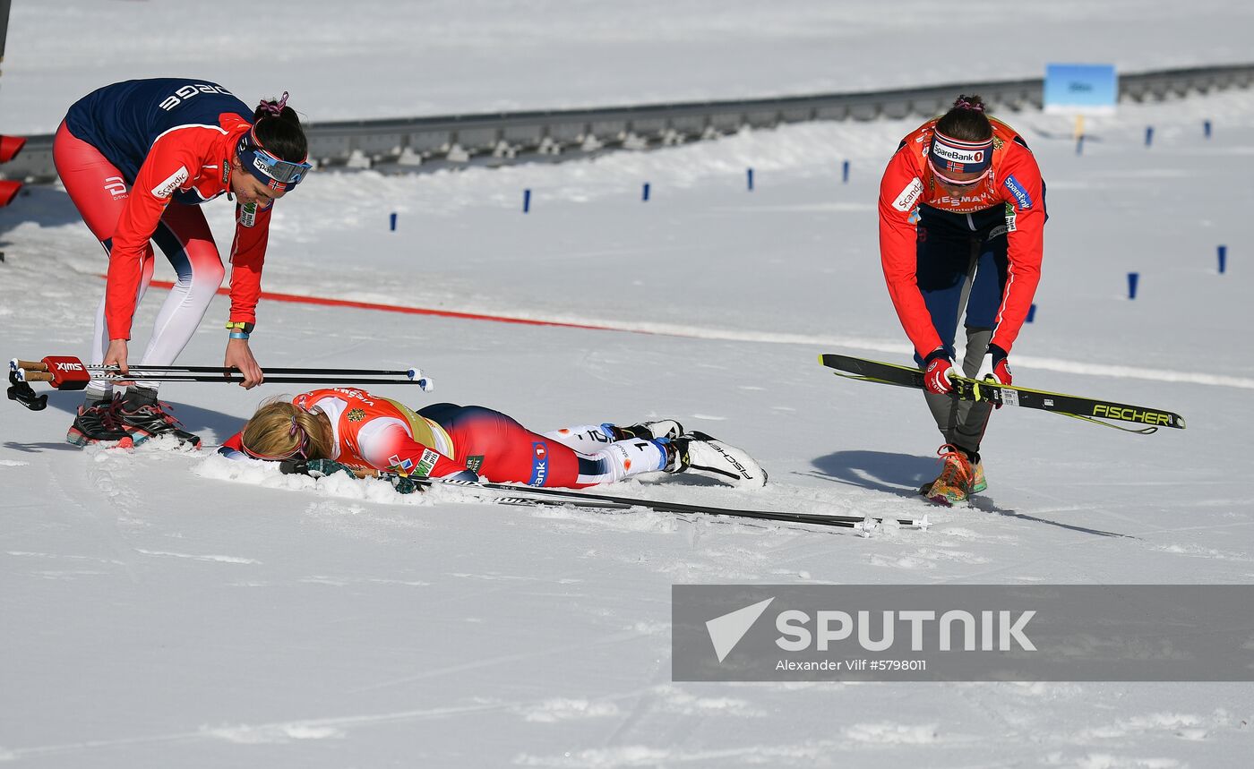 Austria Ski Worlds Relay Women