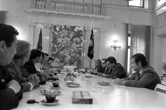 Delegation of the Bangkok Metropolitan  Administration visiting the USSR