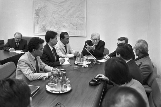 Delegation of the Bangkok Metropolitan Administration visiting the USSR