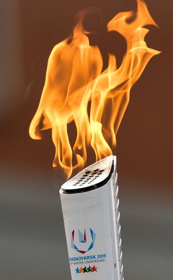 Russia Universiade Torch Relay