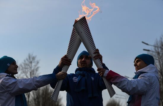 Russia Universiade Torch Relay