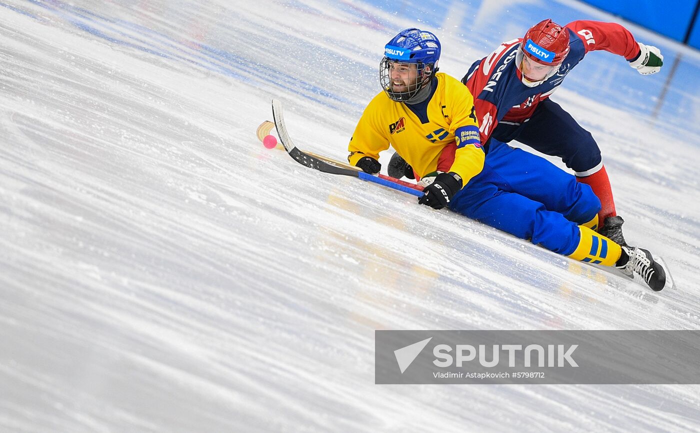Russia Universiade Bandy Men Sweden - Norway