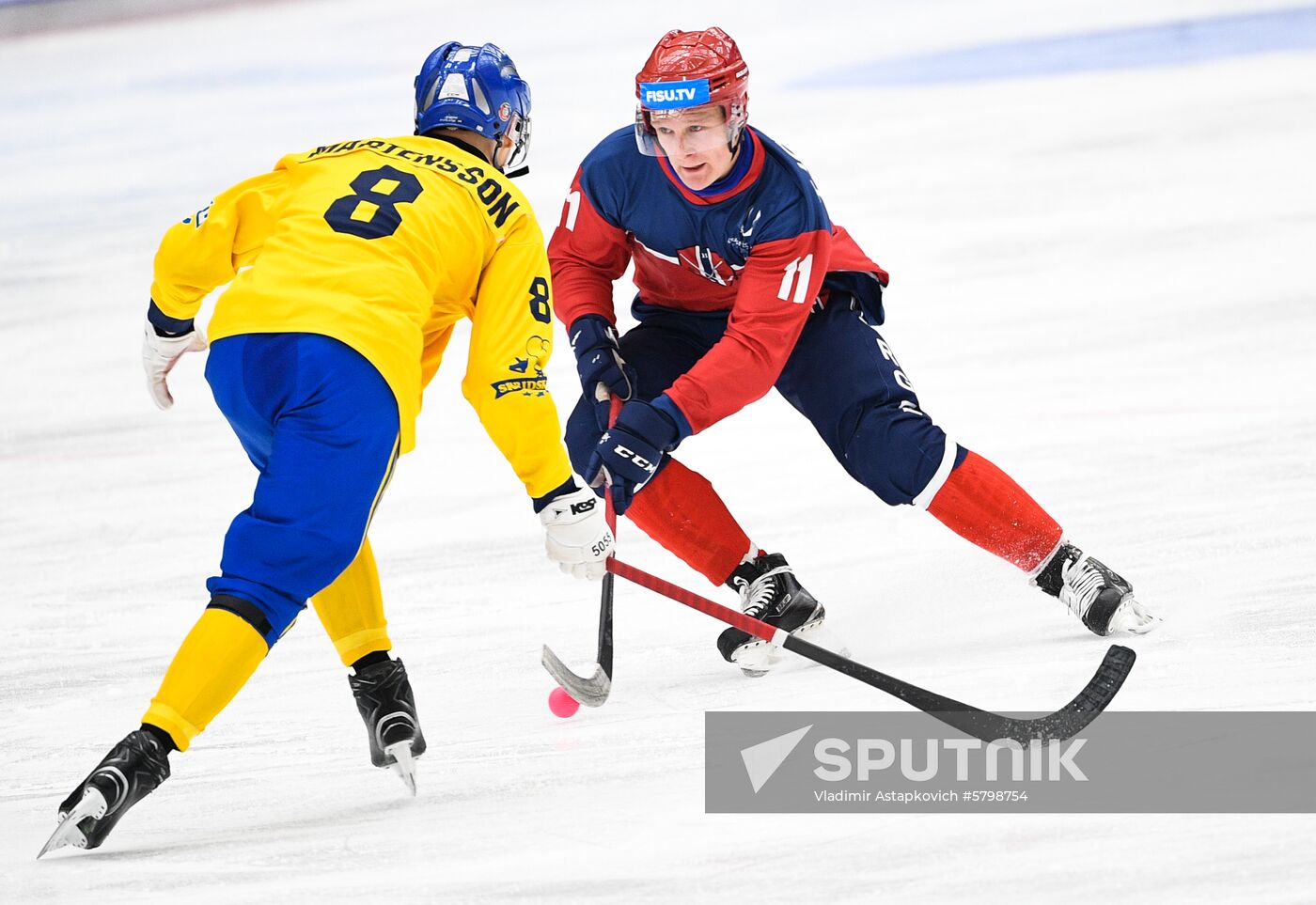 Russia Universiade Bandy Men Sweden - Norway
