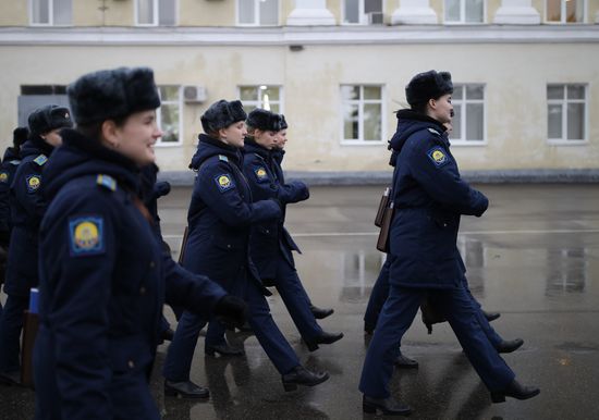 Russia Army Female Pilots