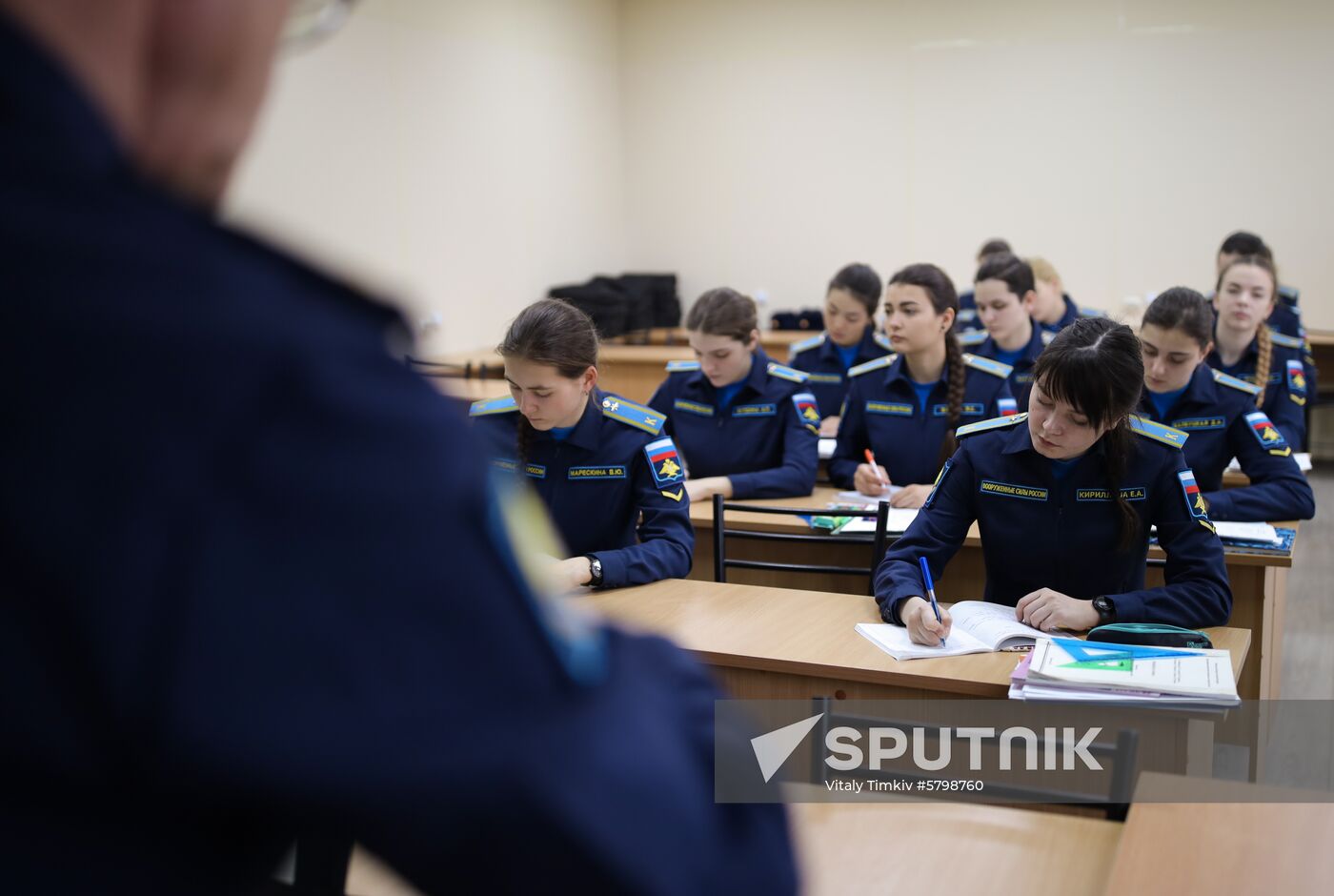 Russia Army Female Pilots