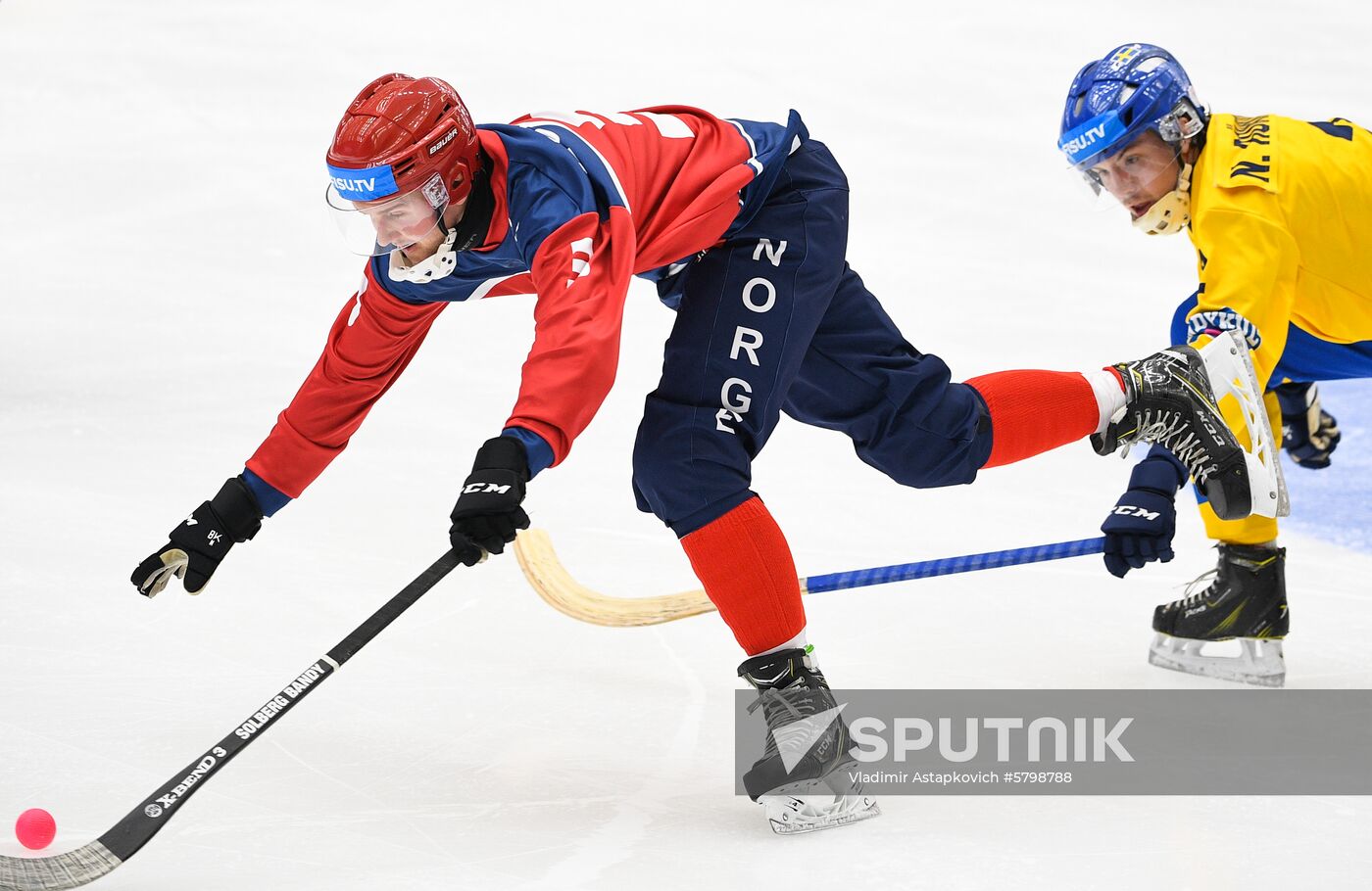 Russia Universiade Bandy Men Sweden - Norway