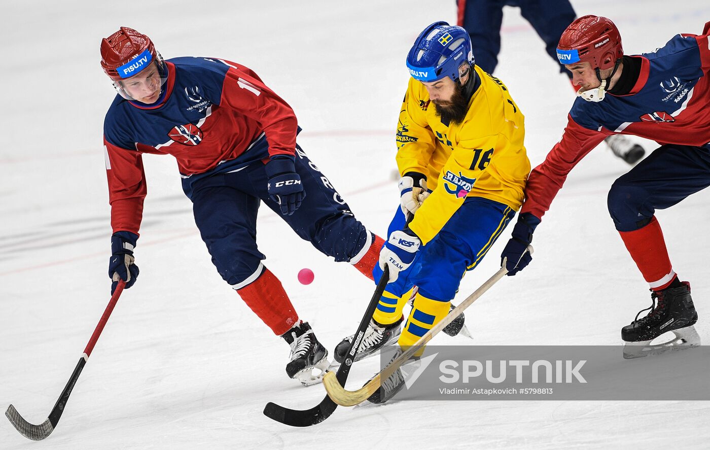 Russia Universiade Bandy Men Sweden - Norway