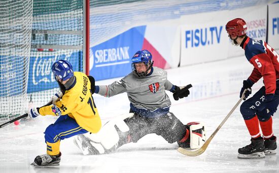 Russia Universiade Bandy Men Sweden - Norway