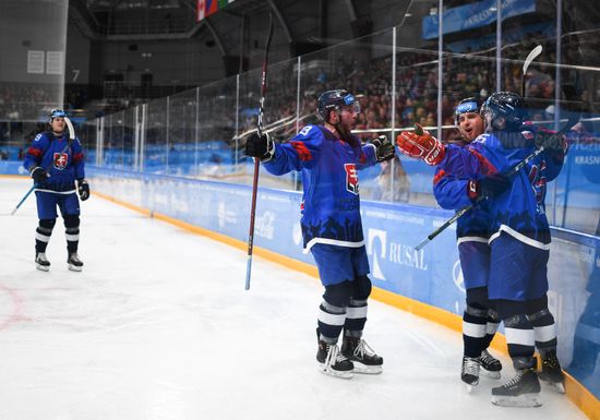 Russia Universiade Ice Hockey Men Slovakia - Russia 