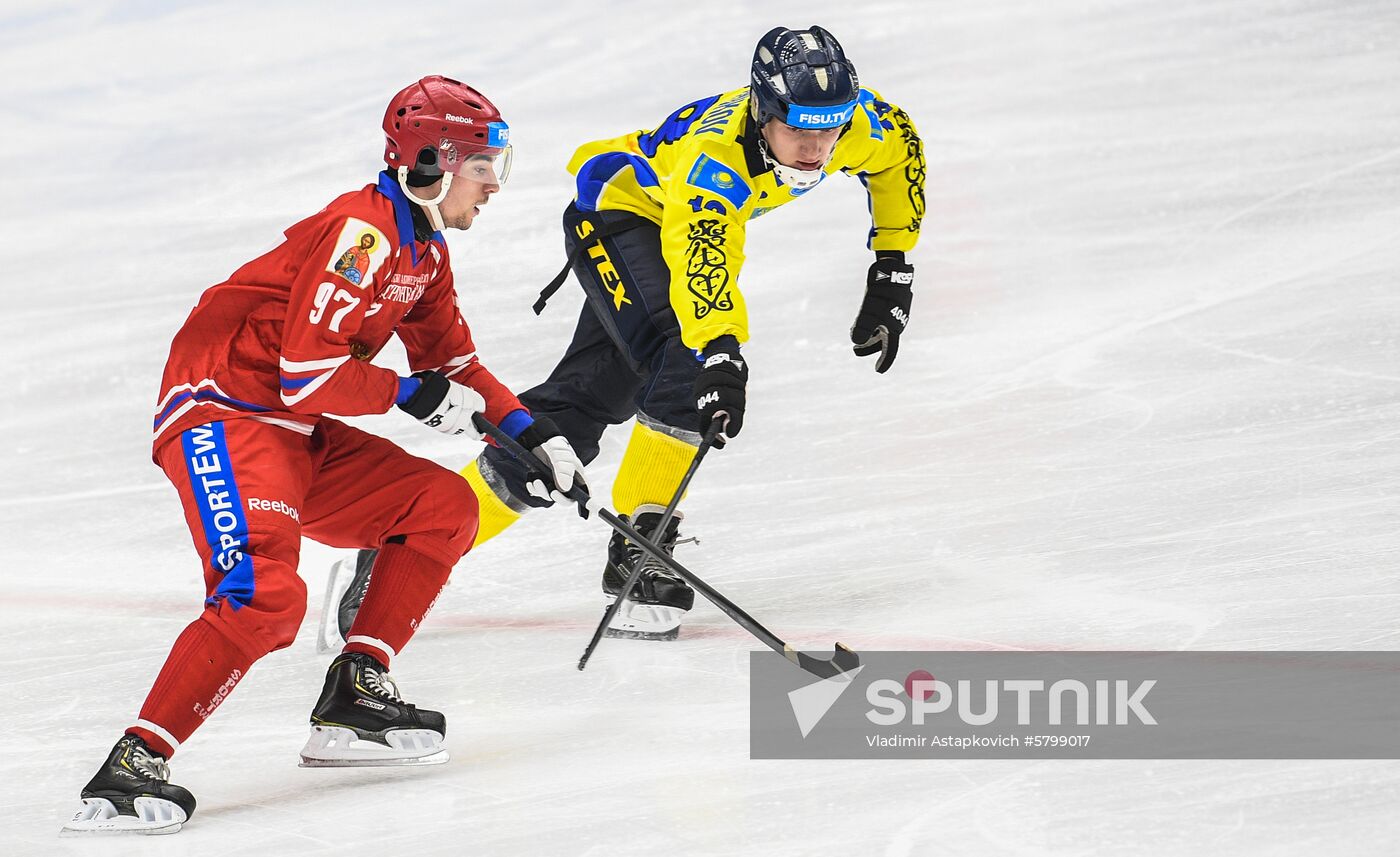 Russia Universiade Bandy Men Russia - Kazakhstan