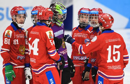 Russia Universiade Bandy Men Russia - Kazakhstan