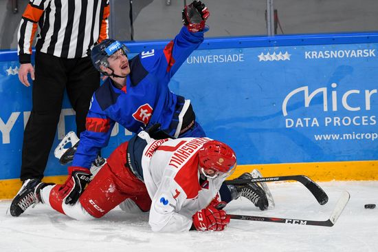 Russia Universiade Ice Hockey Men Slovakia - Russia 