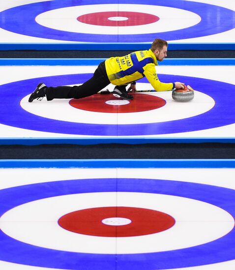 Russia Universiade Curling Training