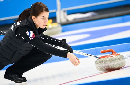 Russia Universiade Curling Training