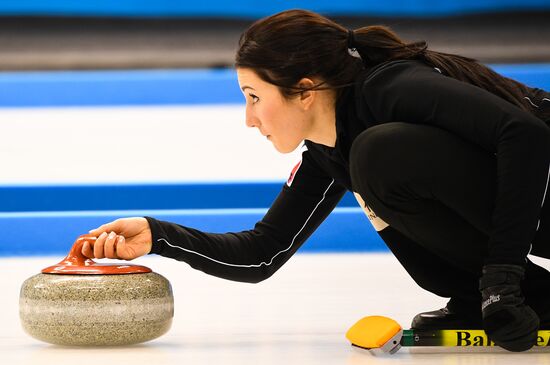 Russia Universiade Curling Training
