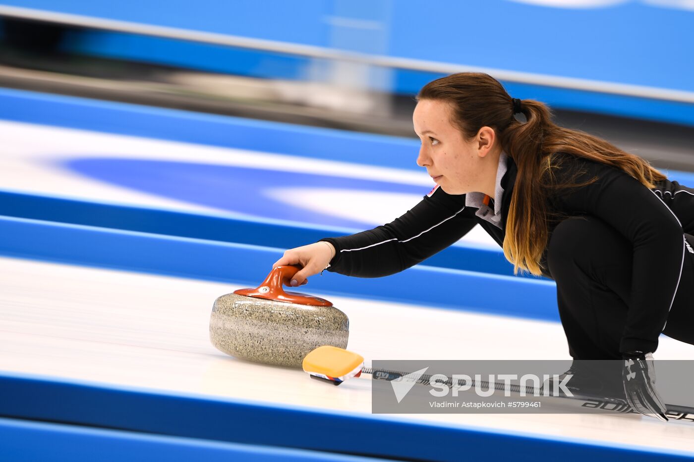 Russia Universiade Curling Training