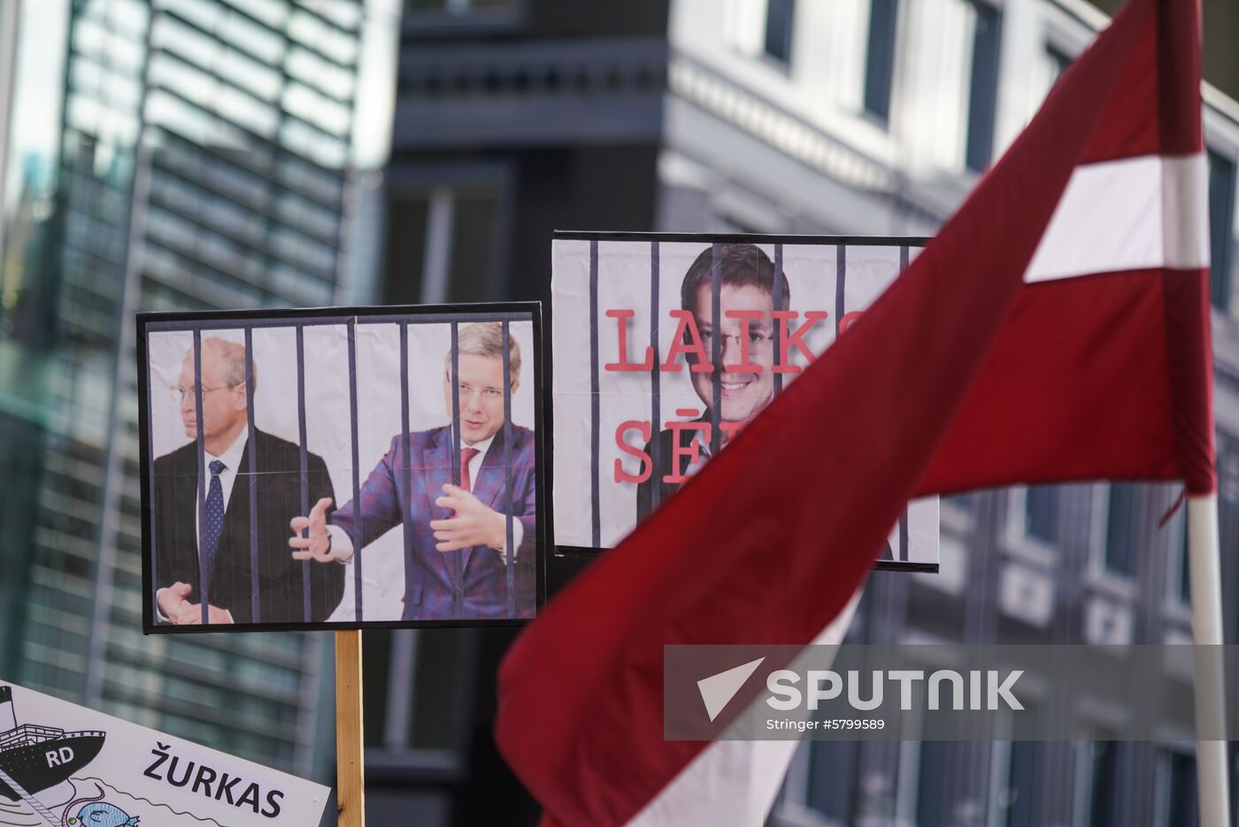 Latvia Protest