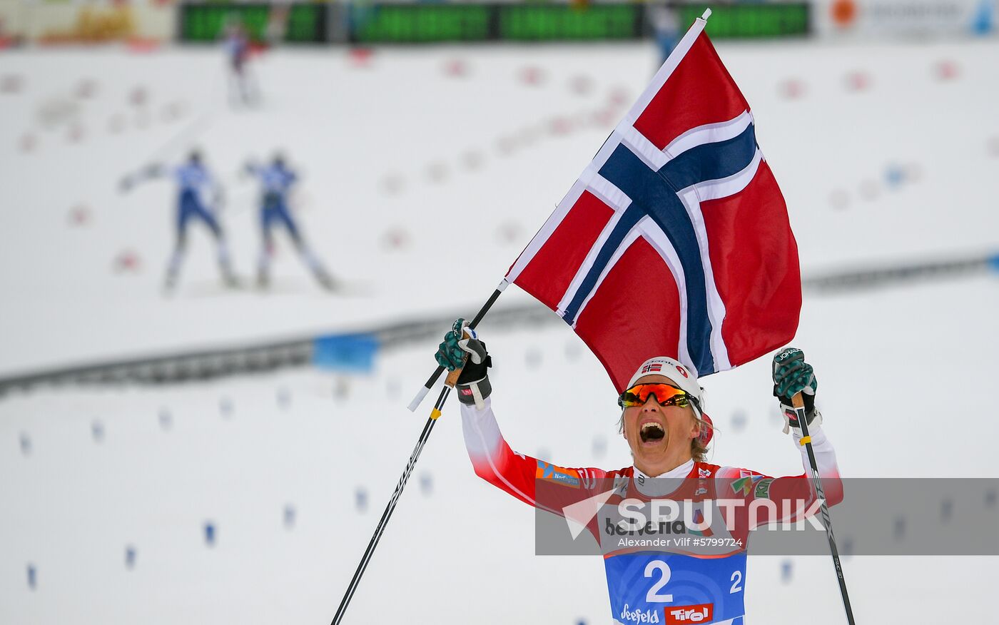 Austria Ski Worlds Women Mass Start