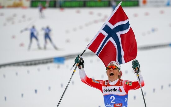 Austria Ski Worlds Women Mass Start